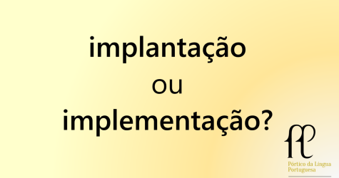 implantação ou implementação